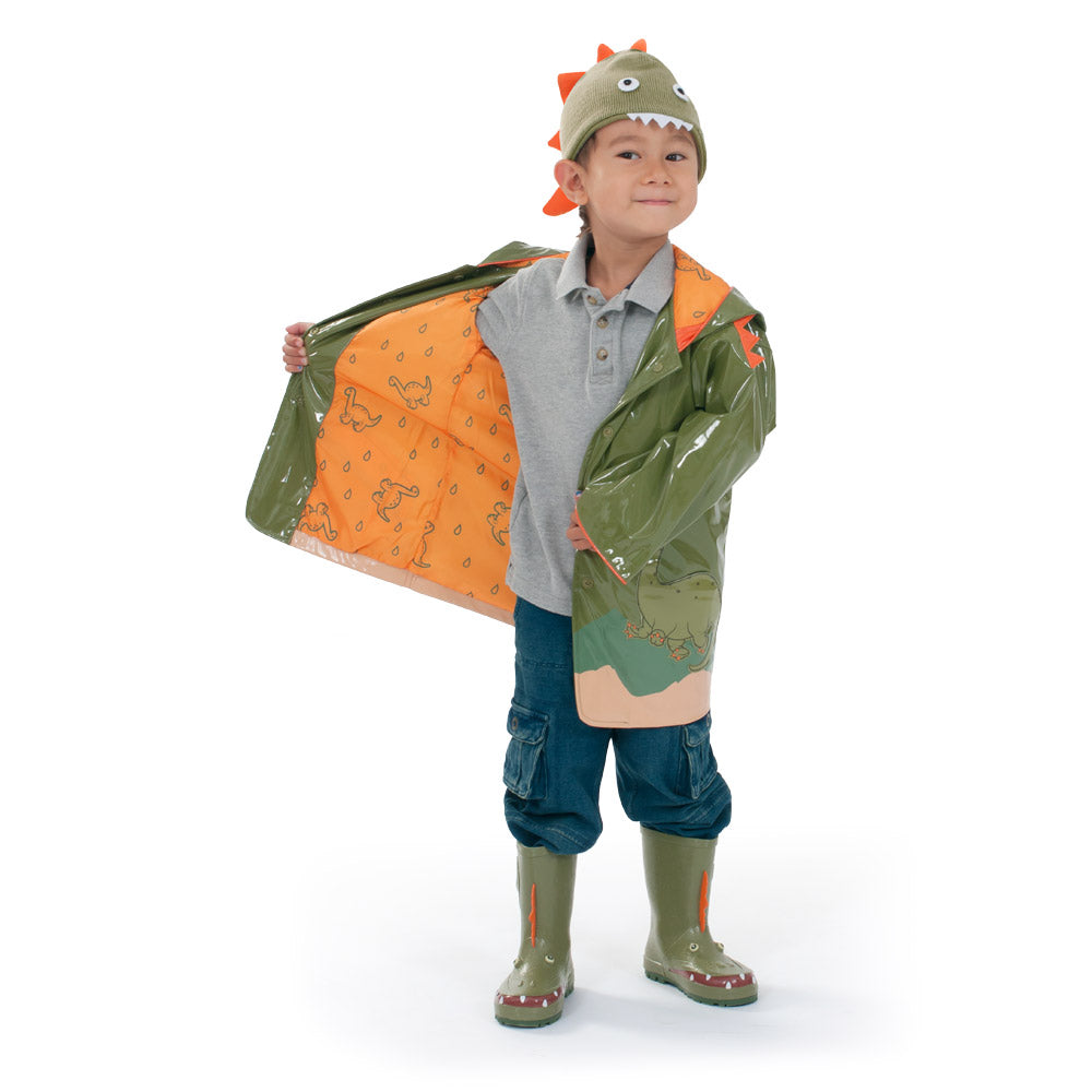 π¦ Dinosaur Raincoat + Free Hanger