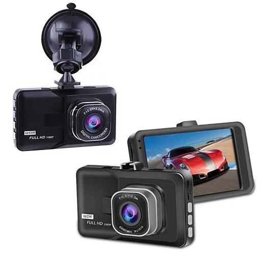π₯ Black Box Dash Cam β 1080P HD with G-Sensor + Loop Recording