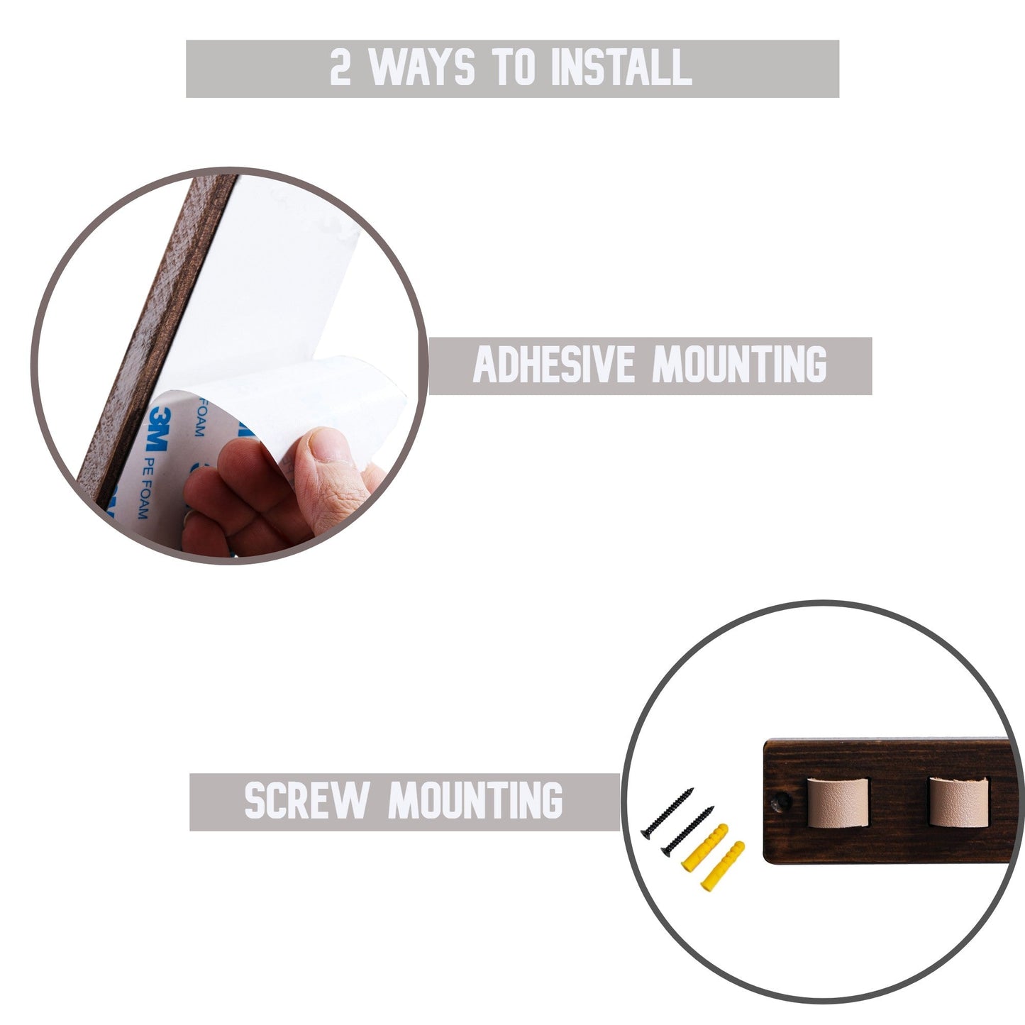 πͺ΅ Wall-Mounted Wood Sunglasses Organizer π