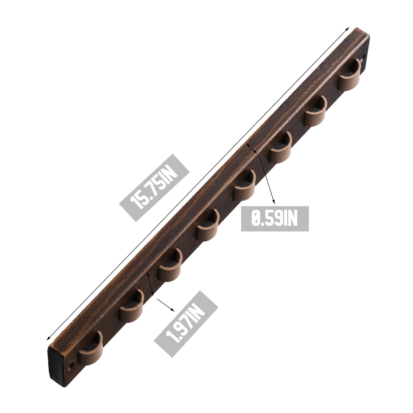 πͺ΅ Wall-Mounted Wood Sunglasses Organizer π