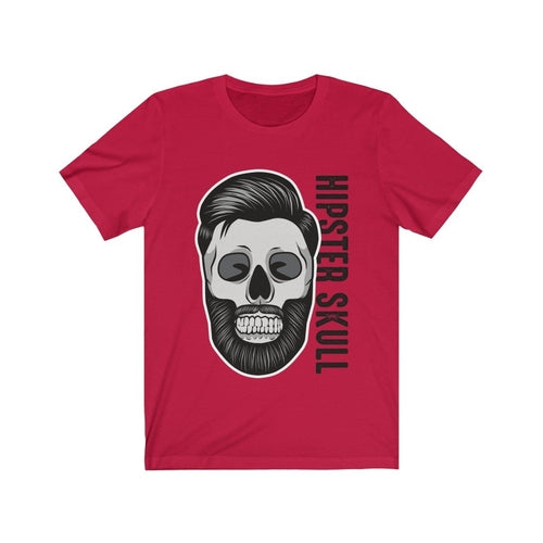 💀Hipster Skull Pop Culture Tee – Stay Chill ‘Til the End🕶️