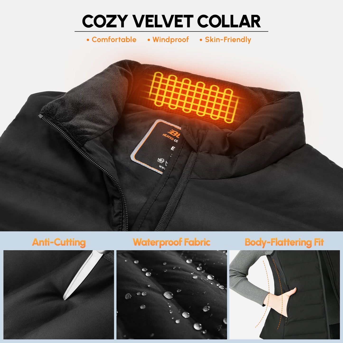Heated Vest for Kids β 6-Zone Warmth with Battery Pack Included π₯π§π§
