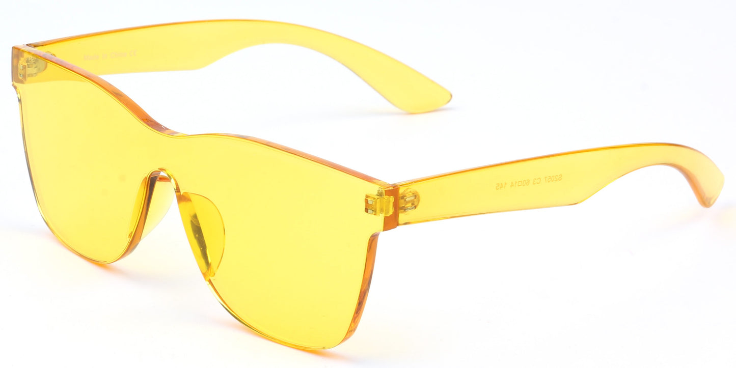 Ruth Sunglasses 😎✨ – Unisex Rimless Square Frame | Sporty + Stylish