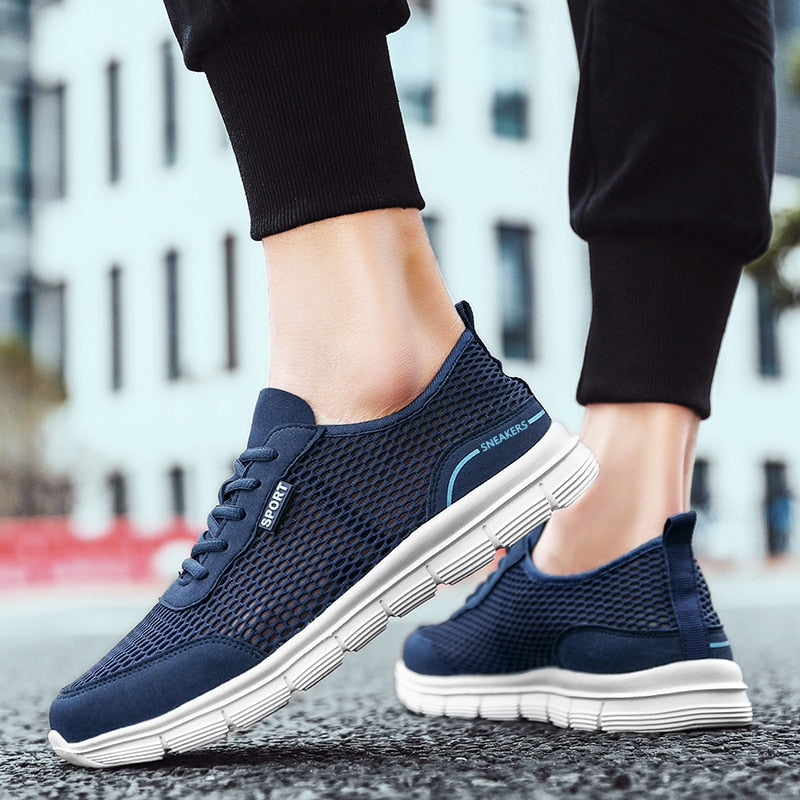 💨 AeroFlex Mesh Sneakers – Lightweight Breathable Runners for Him 🏃♂️