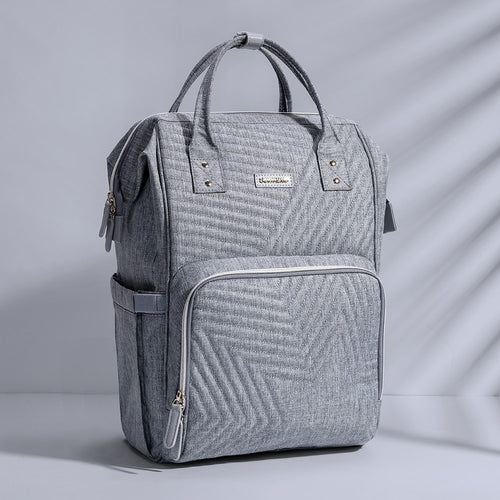 👜 Quilted Diaper Bag Backpack