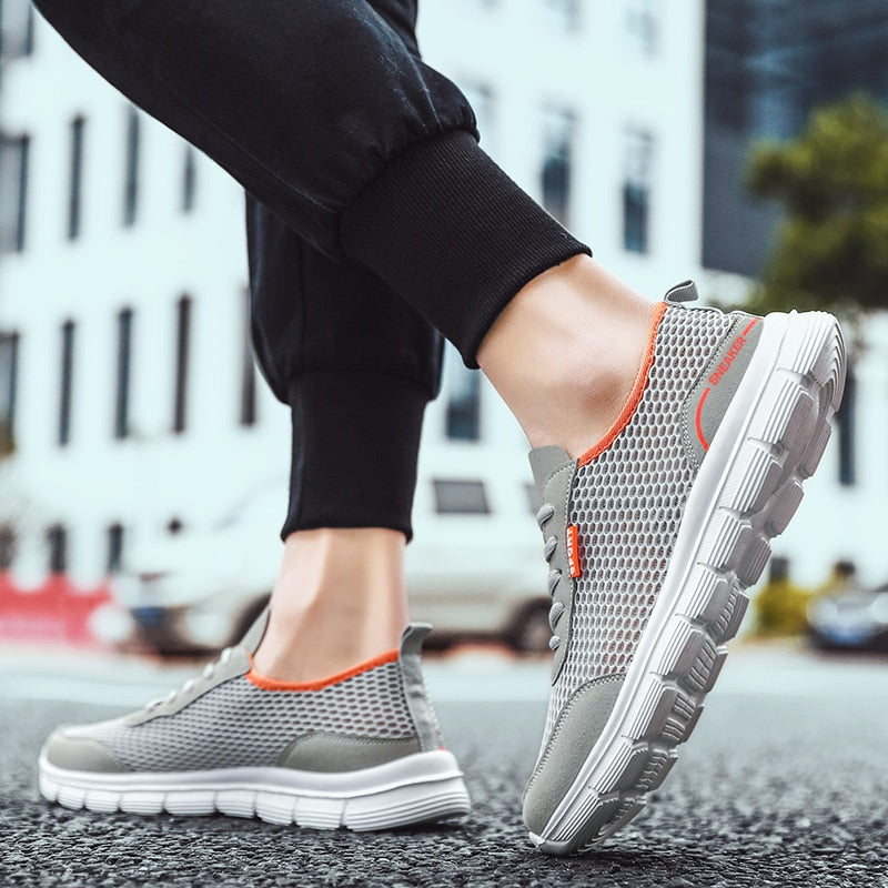 💨 AeroFlex Mesh Sneakers – Lightweight Breathable Runners for Him 🏃♂️
