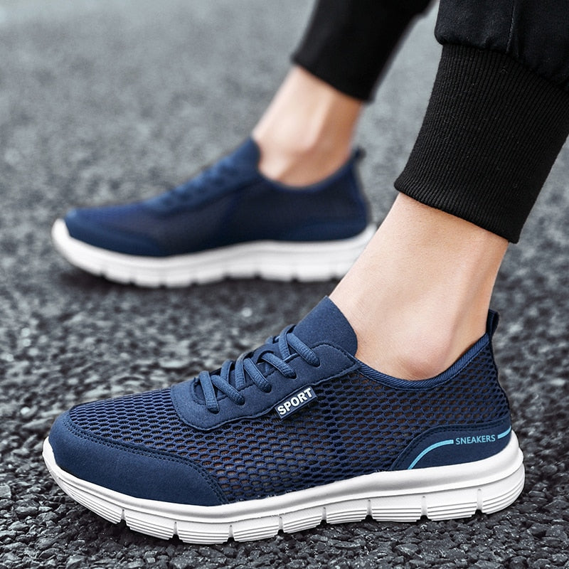 💨 AeroFlex Mesh Sneakers – Lightweight Breathable Runners for Him 🏃♂️