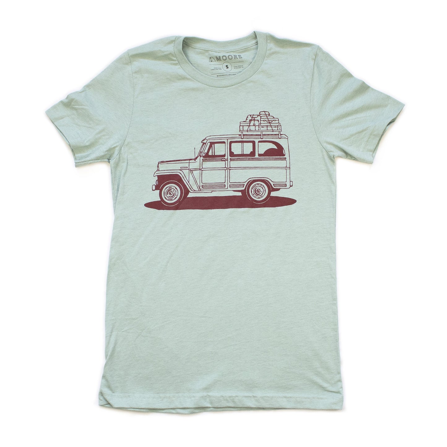 π Willy Wagon Tee | Dusty Blue