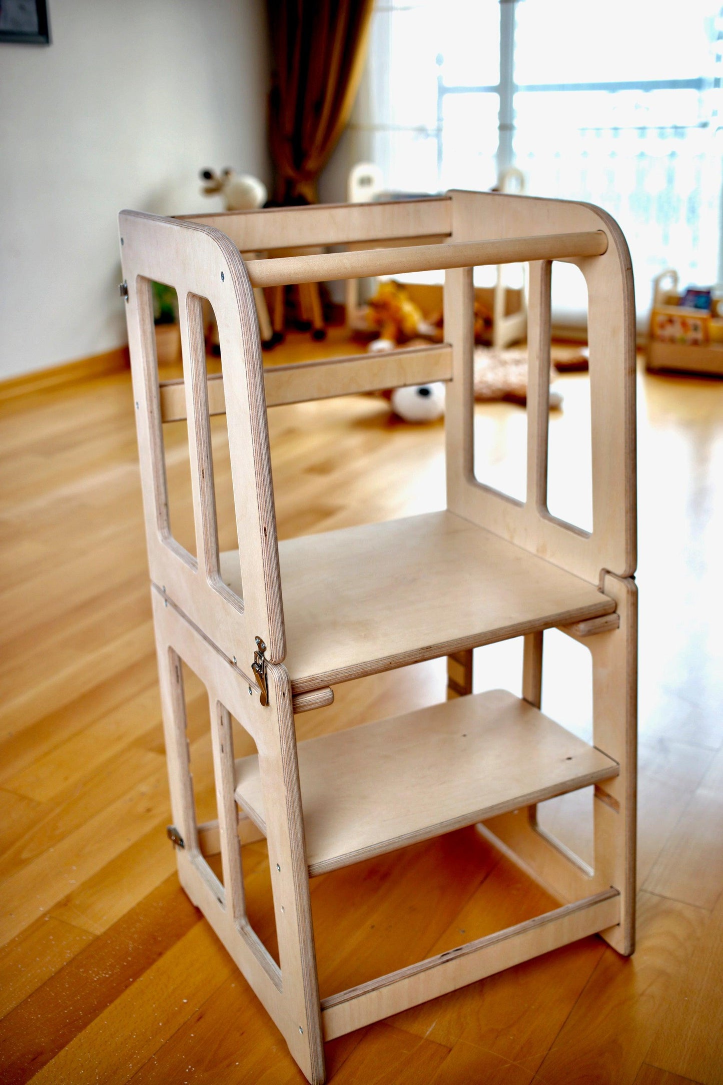 🪜✨ 2-in-1 Learning Tower & Toddler Desk – Elevate Life & Learning! ✨🪜