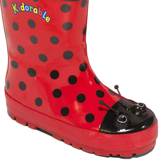 ๐ Ladybug Rain Boots