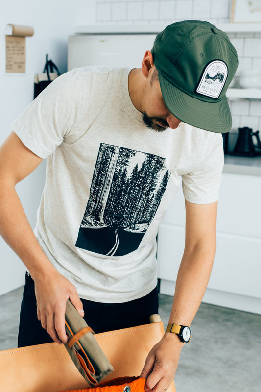 Redwoods Tee โ Oatmeal Forest Edition๐ฒ