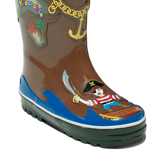 ๐ดโโ ๏ธ Pirate Rain Boots