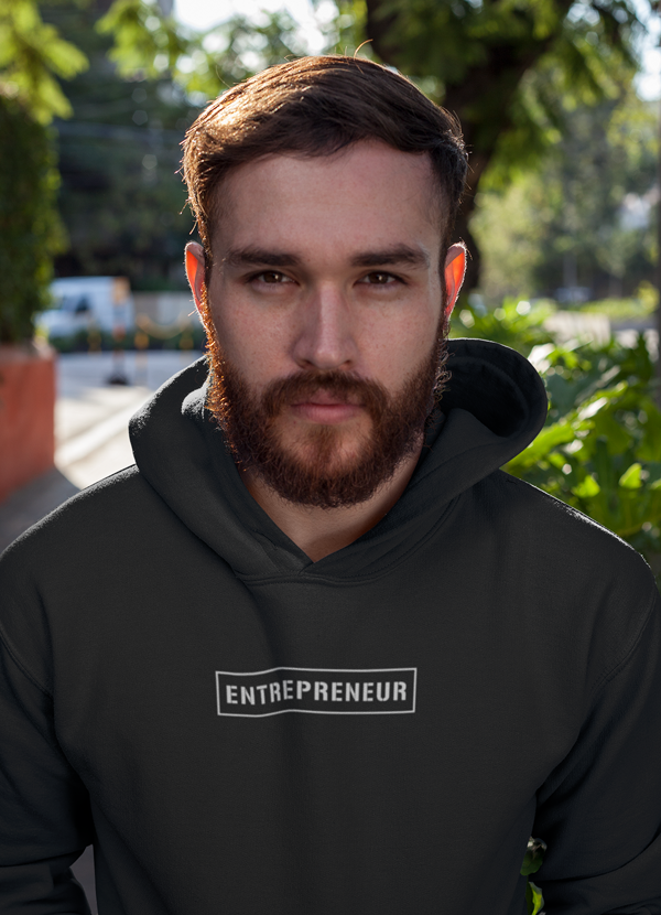 ๐ผ Premium Entrepreneur Hoodie | Black