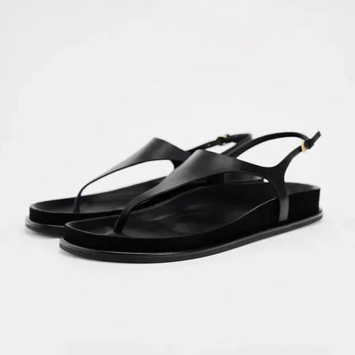 🐾Sierra Slide Sandals – Chic Animal Print Flats for Summer☀️