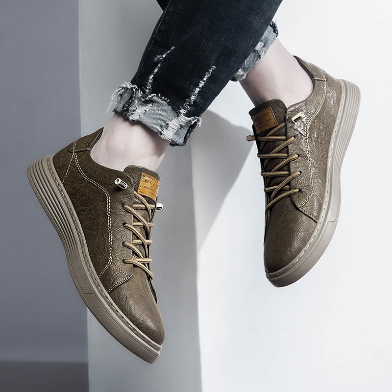 The Wilder Oxford – Leather Lace-Up Shoes for Him 🖤✨