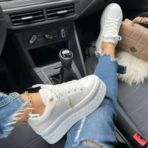 π Casual Platform Shoes β Everyday Flat Sneakers