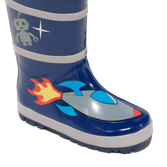 ๐ Space Hero Rain Boots