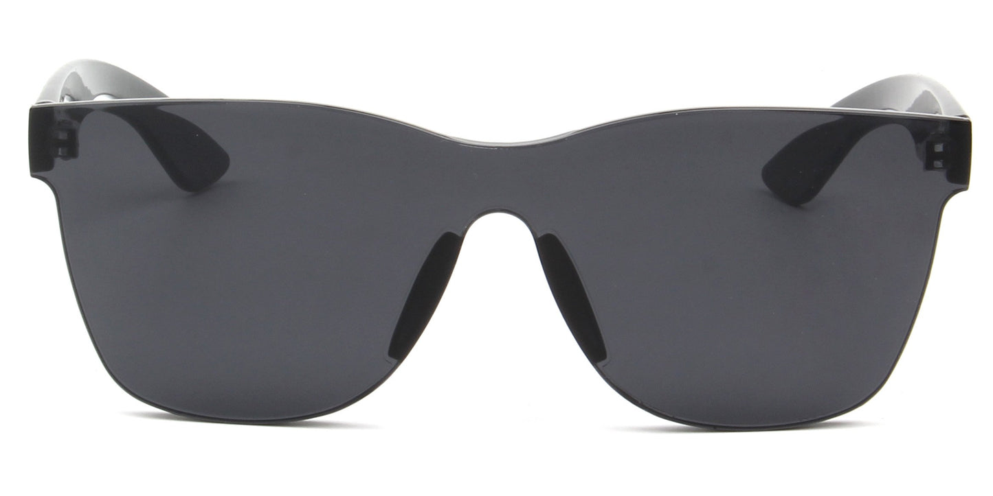 Ruth Sunglasses 😎✨ – Unisex Rimless Square Frame | Sporty + Stylish