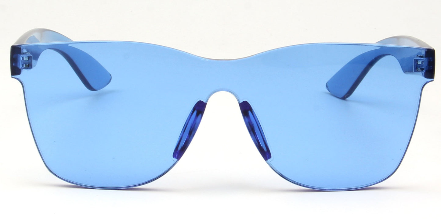 Ruth Sunglasses 😎✨ – Unisex Rimless Square Frame | Sporty + Stylish