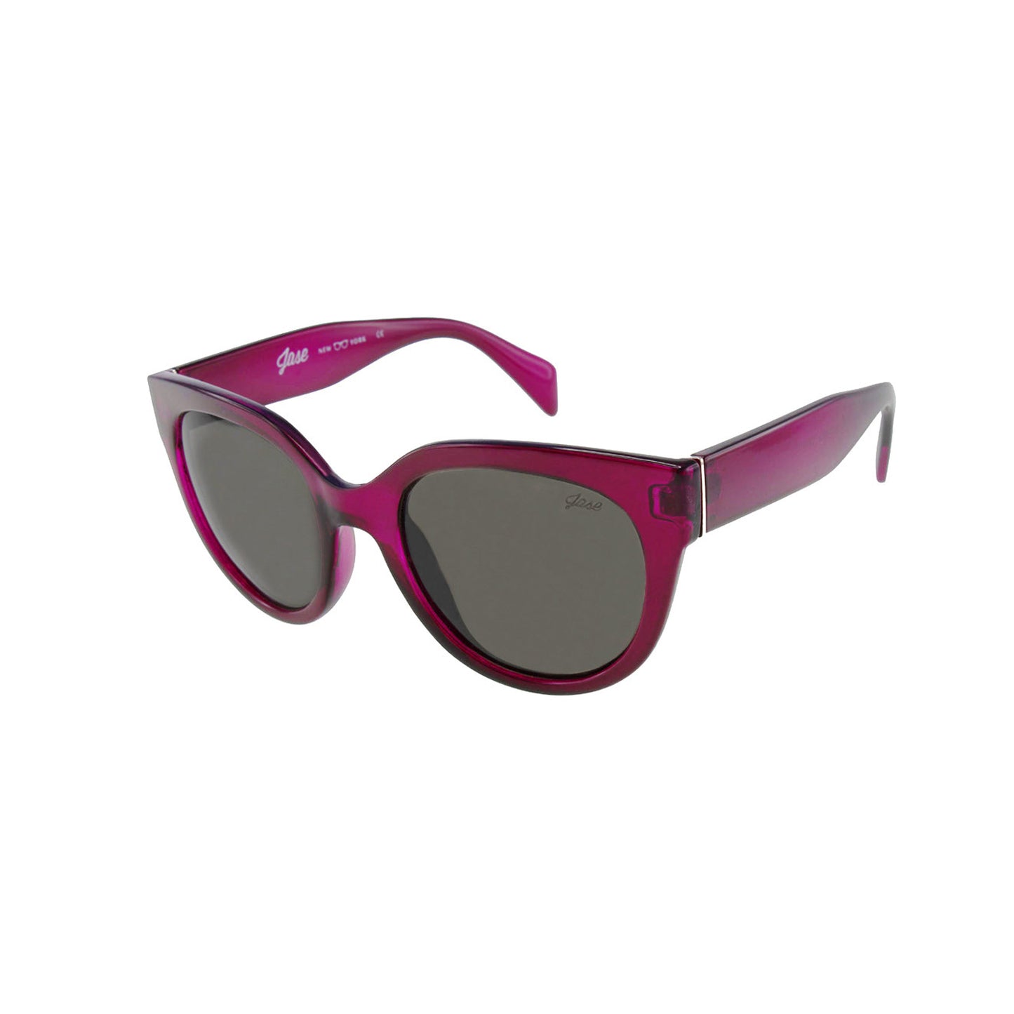 🍷 Jase Cosette Sunglasses – Bordeaux Red Cat-Eye 😍✨