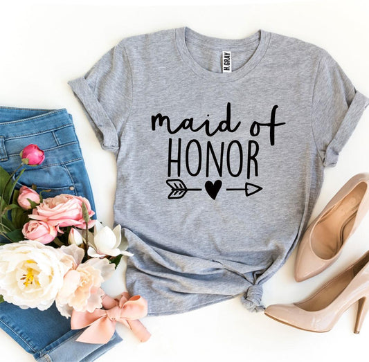 💐 Maid of Honor Tee – Bridal Party Must-Have