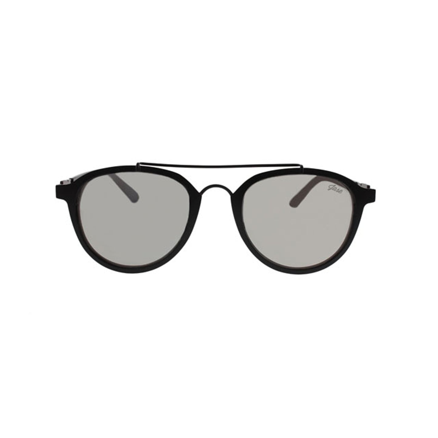 🖤 Jackson Matte Black Metal Oval Shades ✨🌑