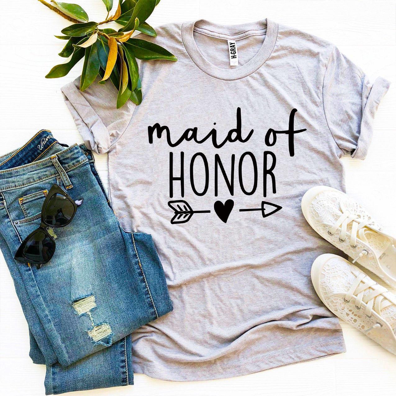 💐 Maid of Honor Tee – Bridal Party Must-Have