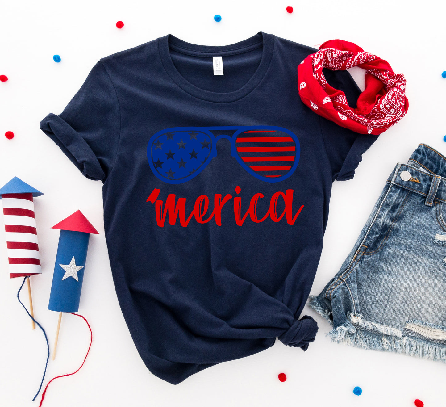 ❤️🤍💙Merica T-shirt