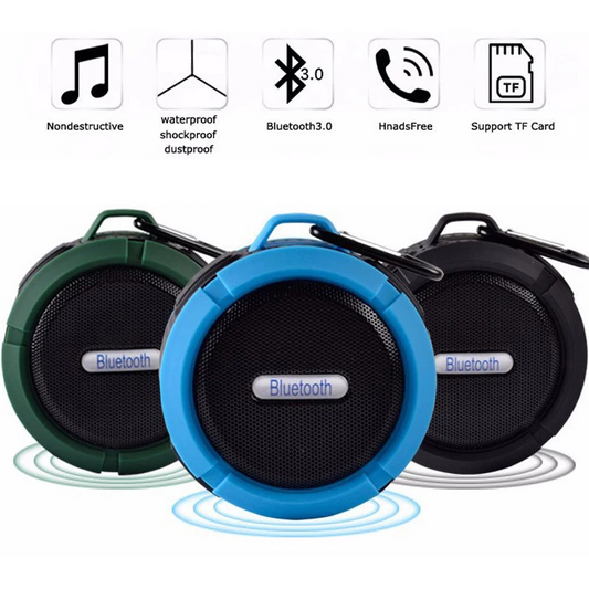 π΅ Mini Portable Waterproof Bluetooth Speaker with Suction Cup