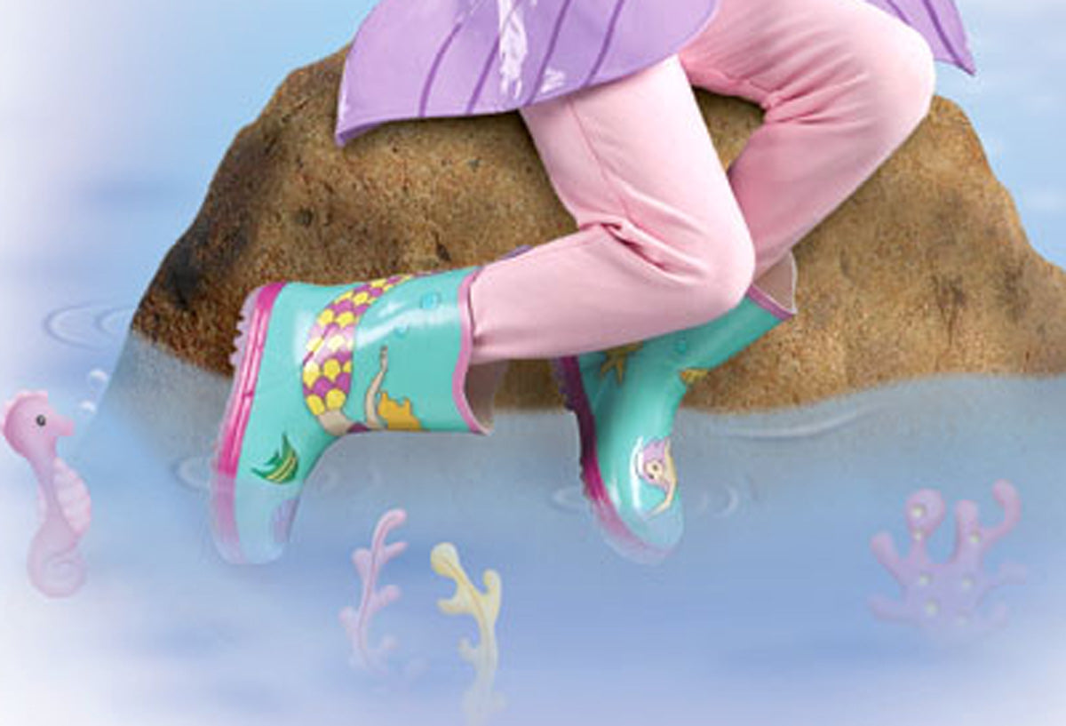 π§ββοΈ Mermaid Rain Boots