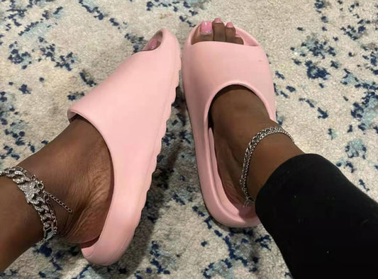 ☁️ Pink Platform Pillow Slides