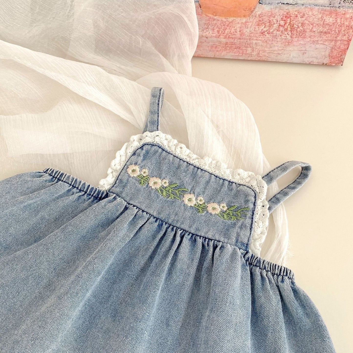 πΌ Bloom & Bluebell Set β Embroidered Summer Outfit for Girls π