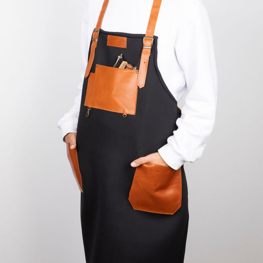 🧵 Saddle Strings Handmade Leather Work Apron
