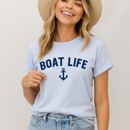 ⚓ Boat Life Tee – Nautical Vibes for Your Summer State of Mind