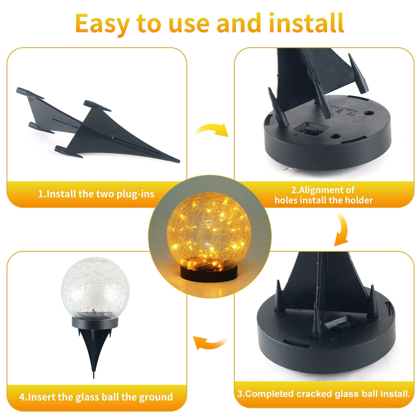 🌟 2-Pack Solar Ground Lights – Elevate Life with Effortless Outdoor Illumination! 🌟