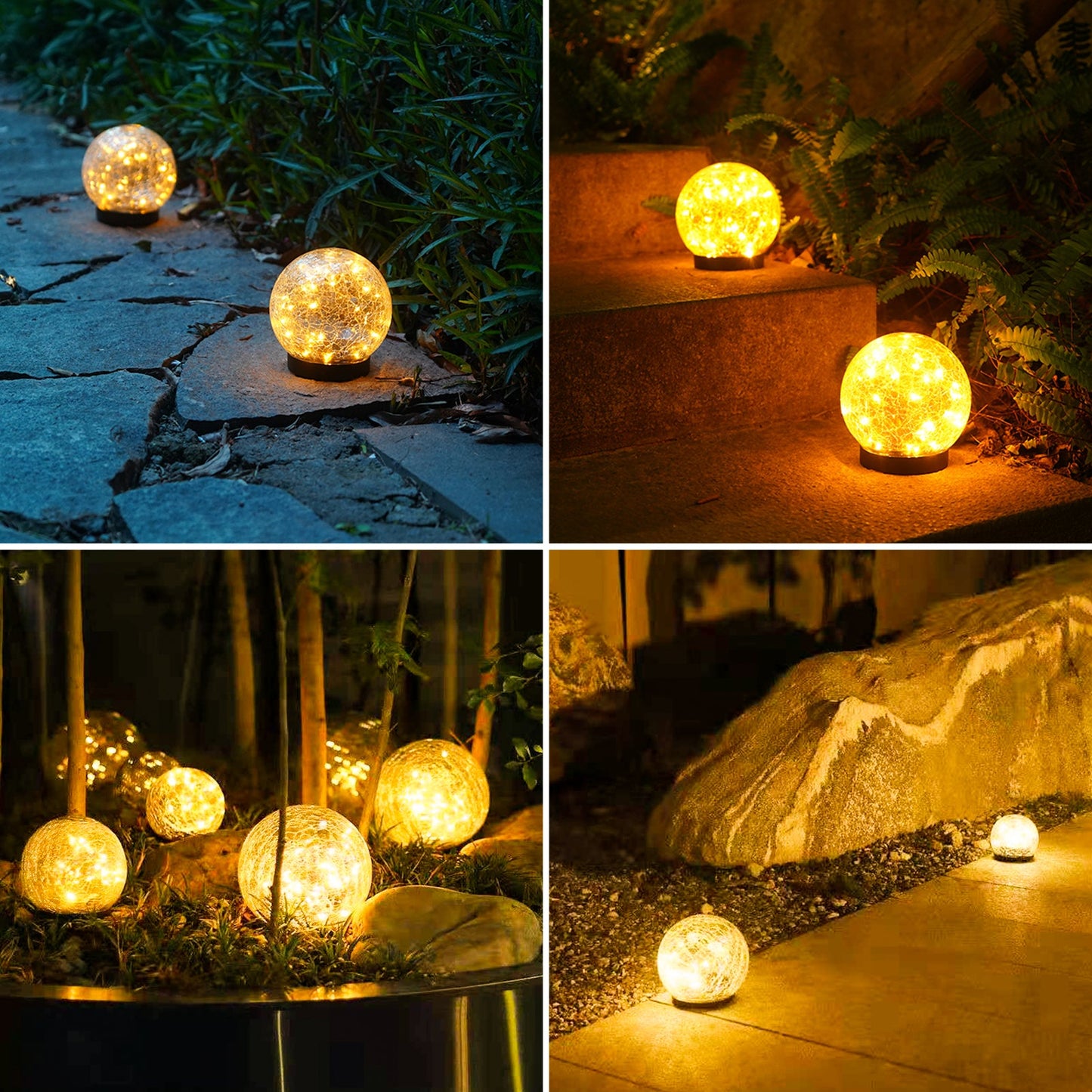 🌟 2-Pack Solar Ground Lights – Elevate Life with Effortless Outdoor Illumination! 🌟