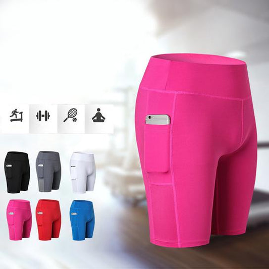 🏃‍♀️ High-Stretch Yoga & Training Shorts – Move Freely