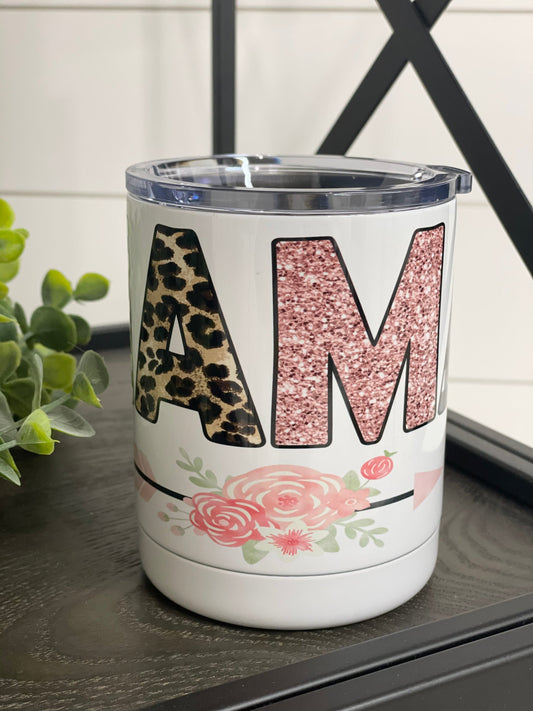 🌸 Floral Mama Travel Mug – 11oz Love in Bloom 💗