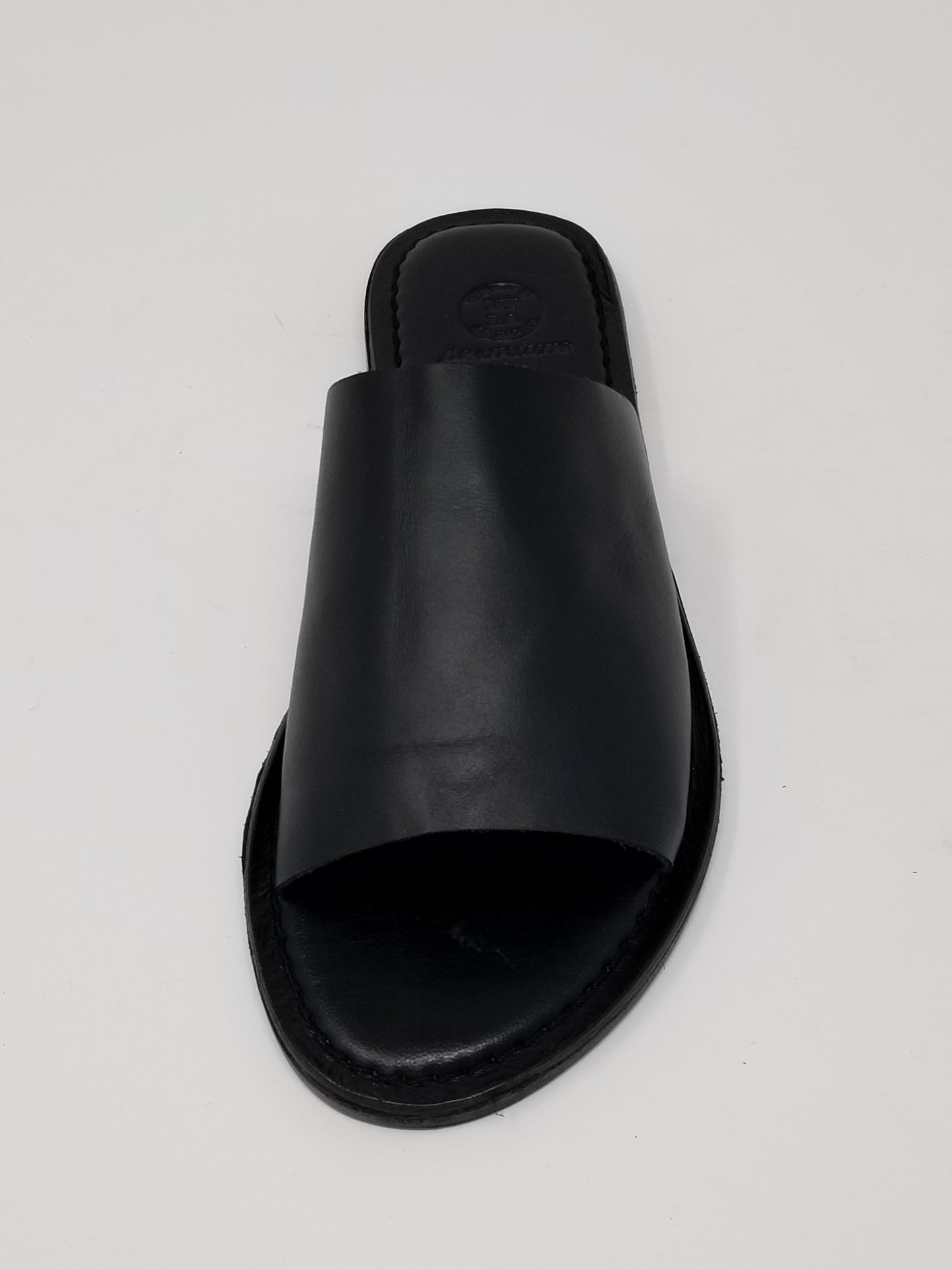 🖤 Laguna Leather Slides – Made in Los Angeles