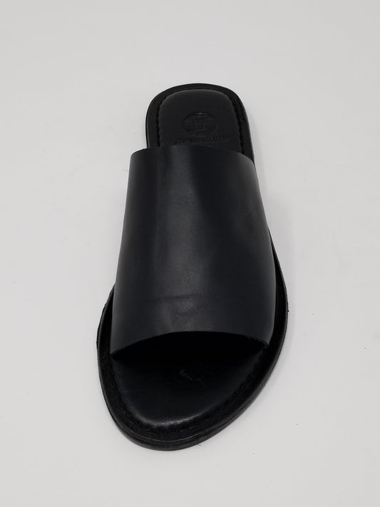 🖤 Laguna Leather Slides – Made in Los Angeles
