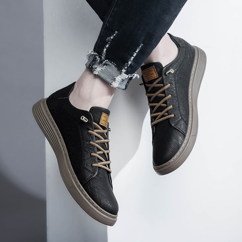The Wilder Oxford – Leather Lace-Up Shoes for Him 🖤✨