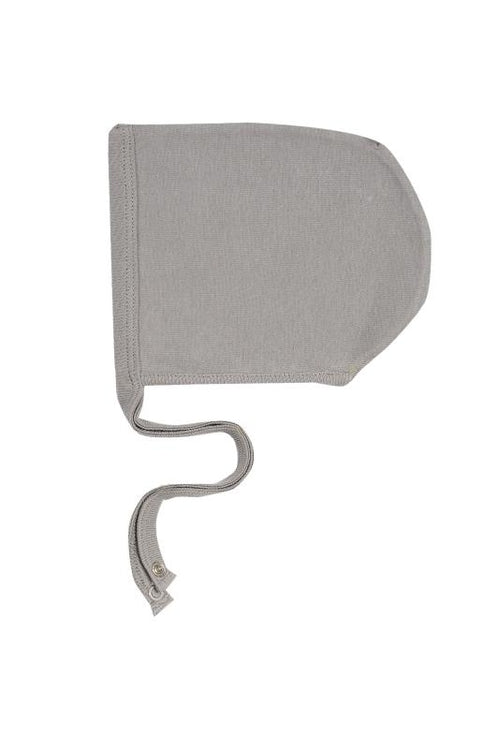 🧢 Best Baby Bonnet – Gray | GOTS Certified Organic Cotton