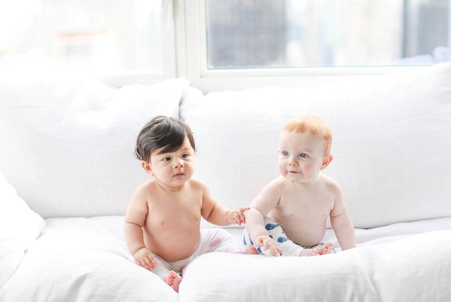🌸 Boo Boo Harem Pants – Pink Rose Organic Stretch for Littles 💗