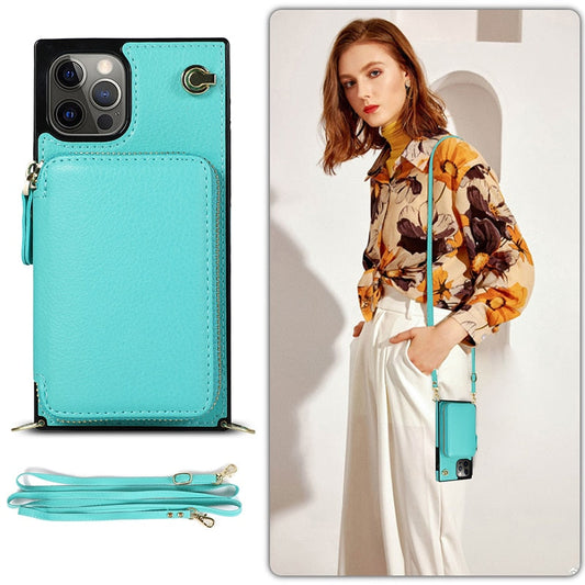 📱 Zipper Wallet Crossbody Case – 6-in-1 iPhone Wallet + Kickstand + Strap