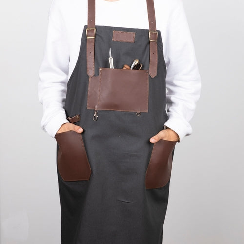 🧵 Saddle Strings Handmade Leather Work Apron