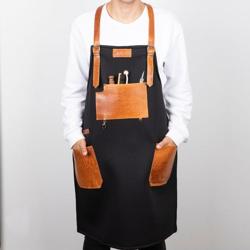 🧵 Saddle Strings Handmade Leather Work Apron