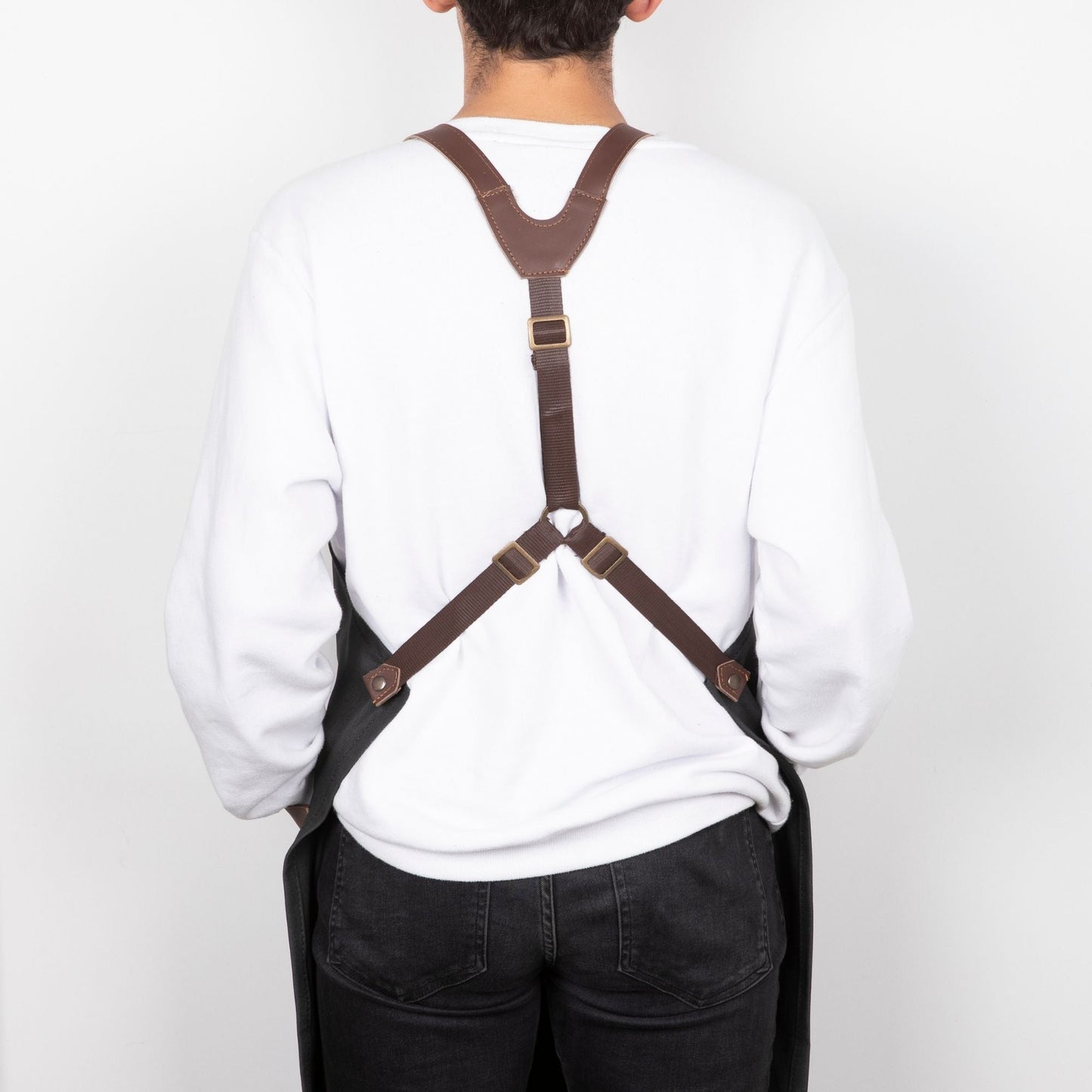 🧵 Saddle Strings Handmade Leather Work Apron