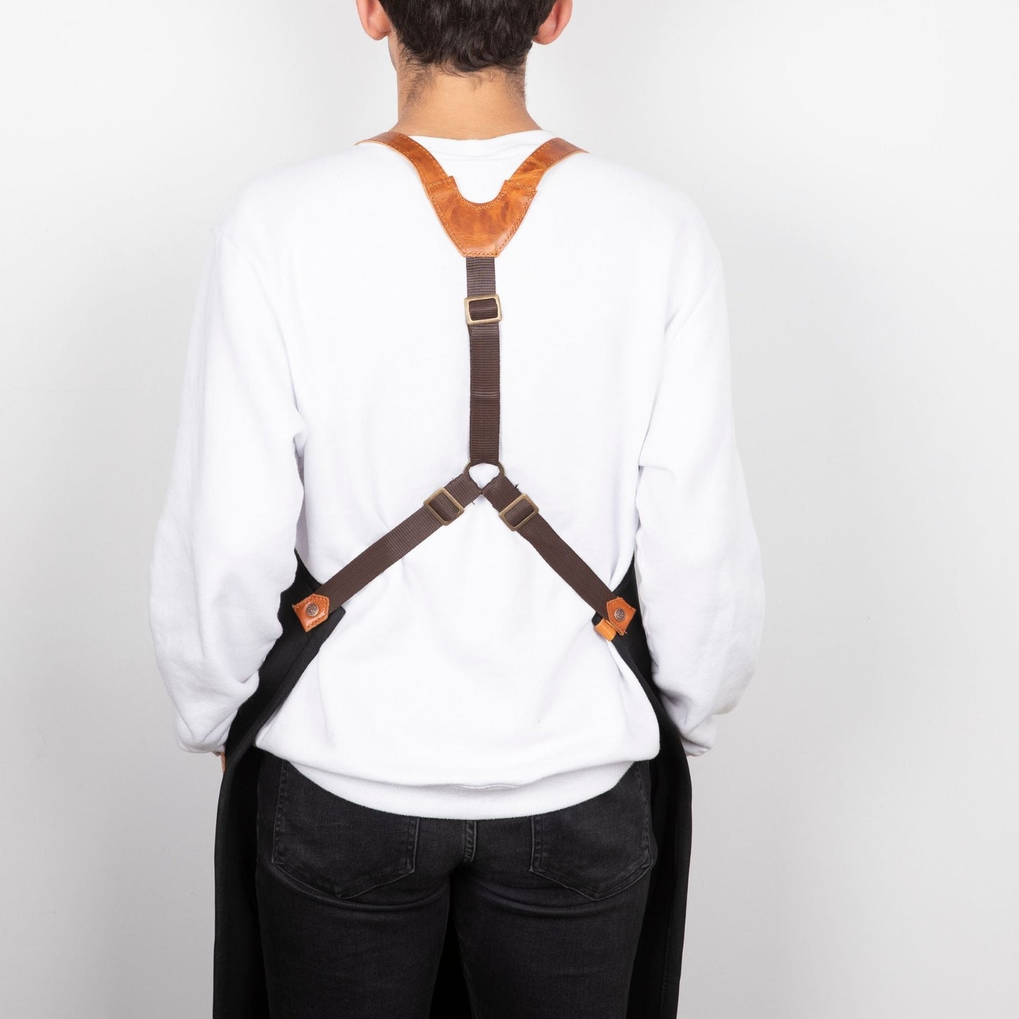 🧵 Saddle Strings Handmade Leather Work Apron
