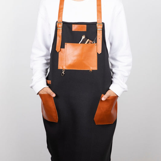 🧵 Saddle Strings Handmade Leather Work Apron