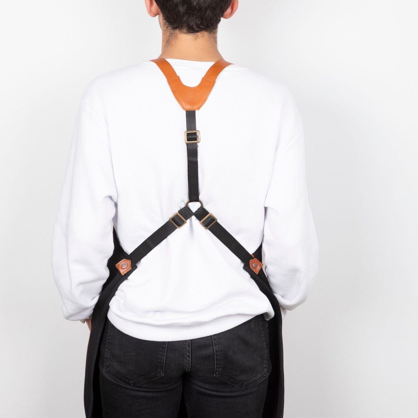 🧵 Saddle Strings Handmade Leather Work Apron
